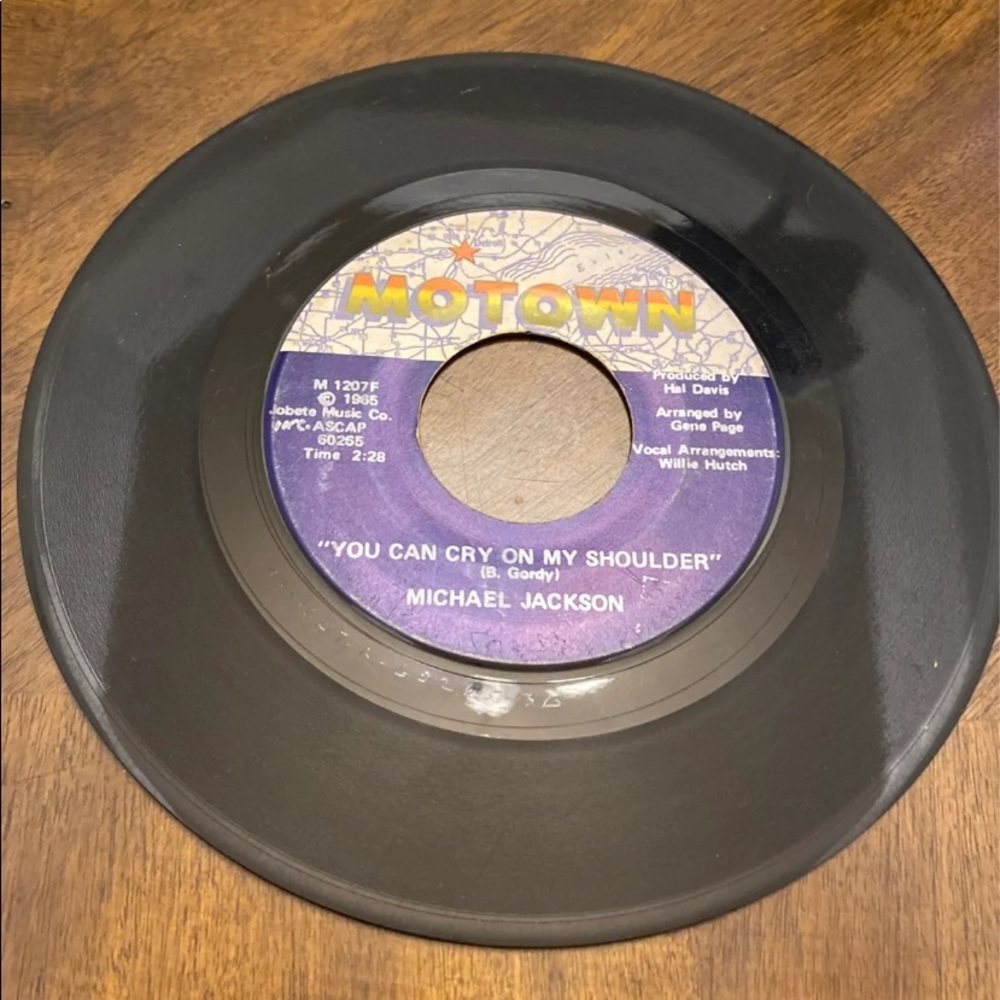 Vintage Michael Jackson 7” Vinyl - Picture 2 of 2